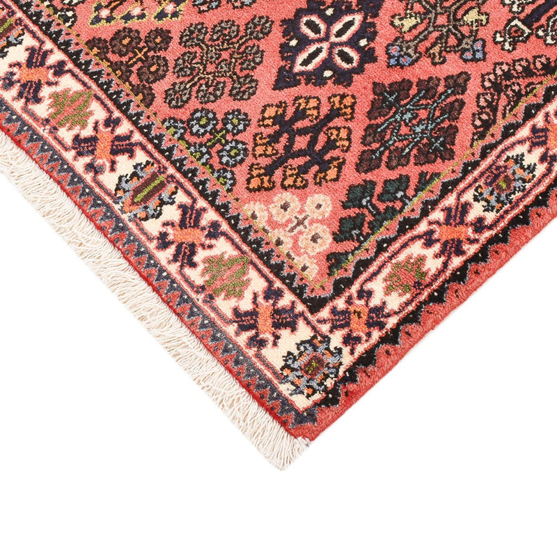 Alfombra persa - Nómada - 150 x 112 cm - rojo claro