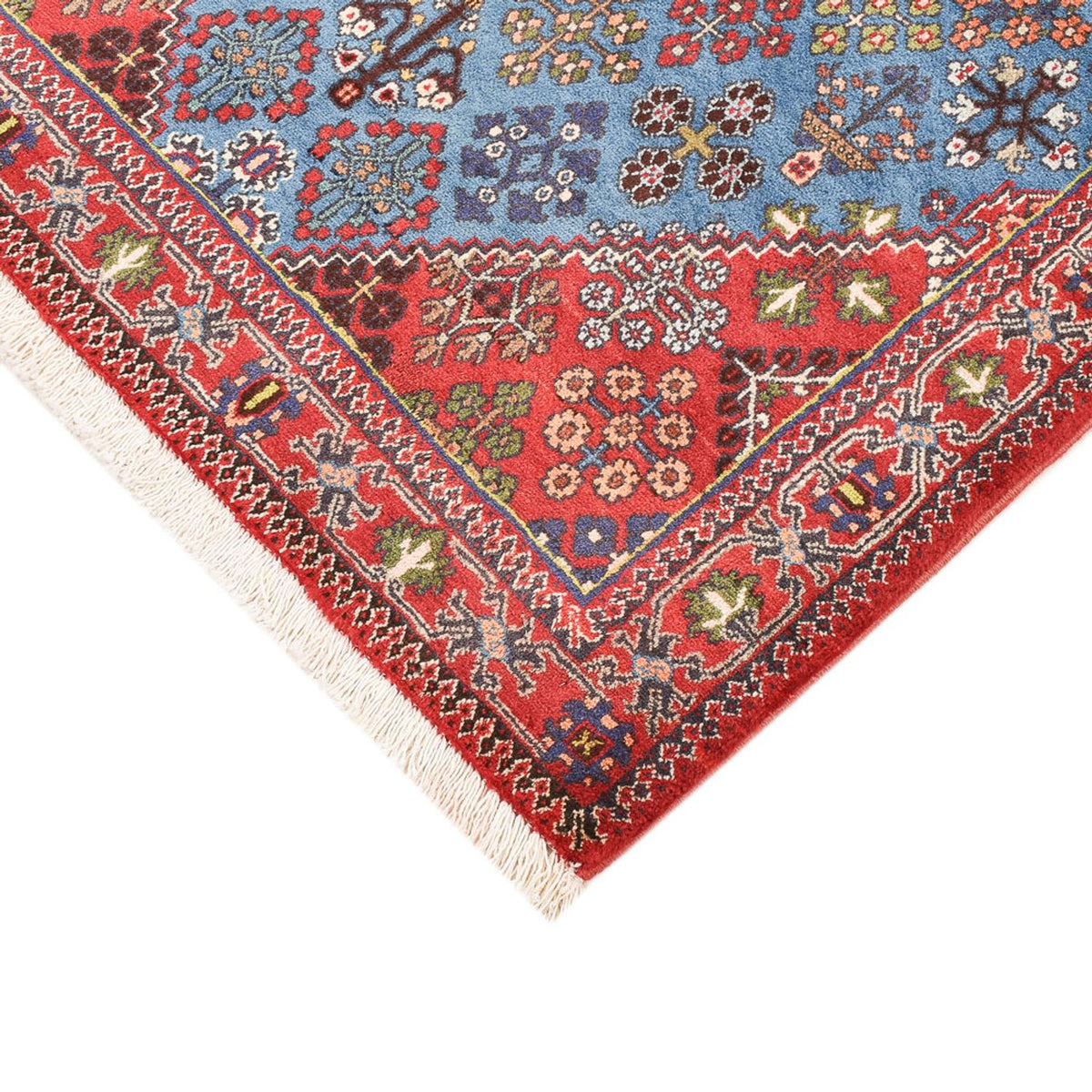 Alfombra persa - Nómada - 154 x 113 cm - multicolor