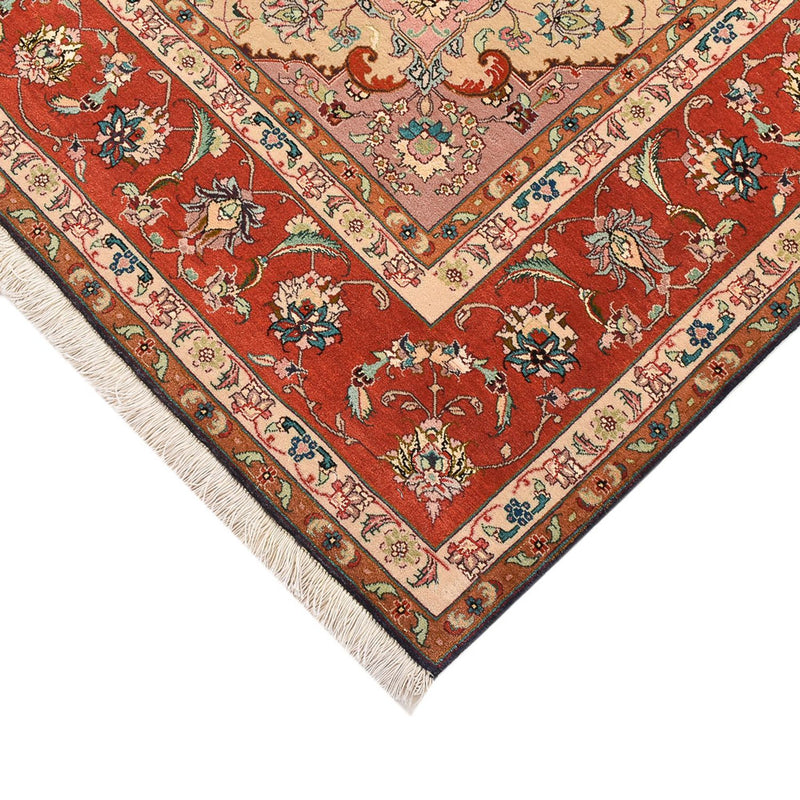 Alfombra Persa - Tabriz - Real - 255 x 205 cm - azul oscuro