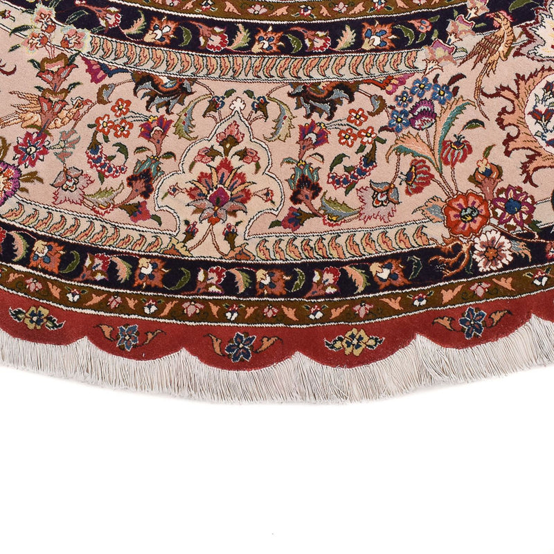 Alfombra Persa - Tabriz - Prima redondo  - 300 x 300 cm - rojo