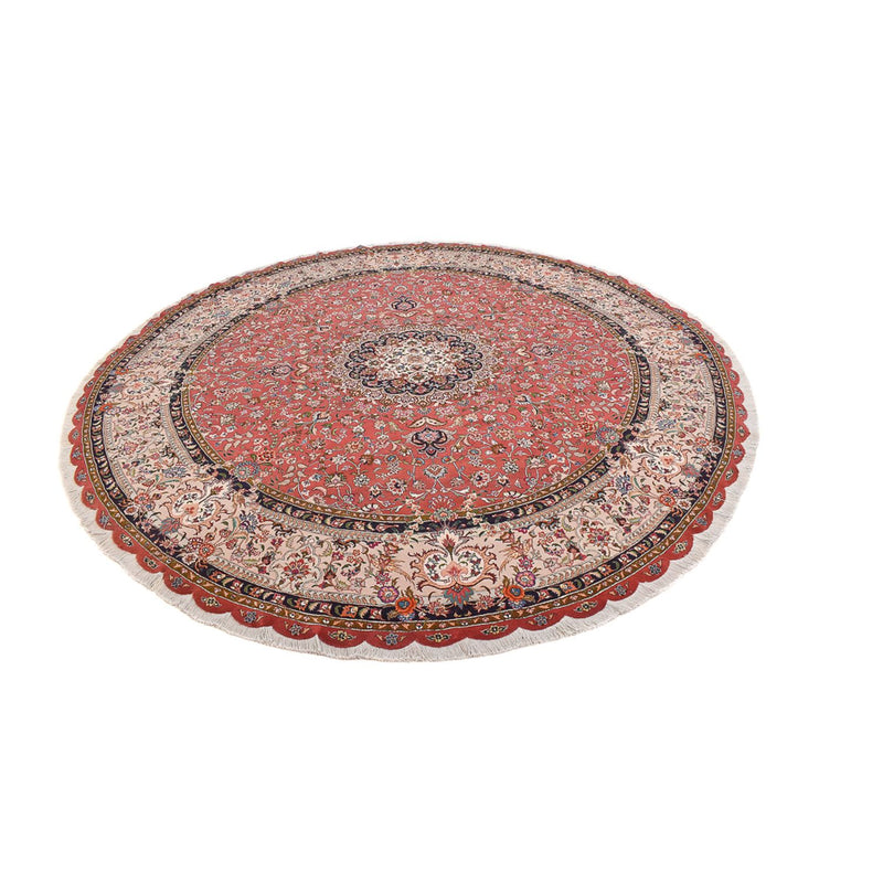 Alfombra Persa - Tabriz - Prima redondo  - 300 x 300 cm - rojo