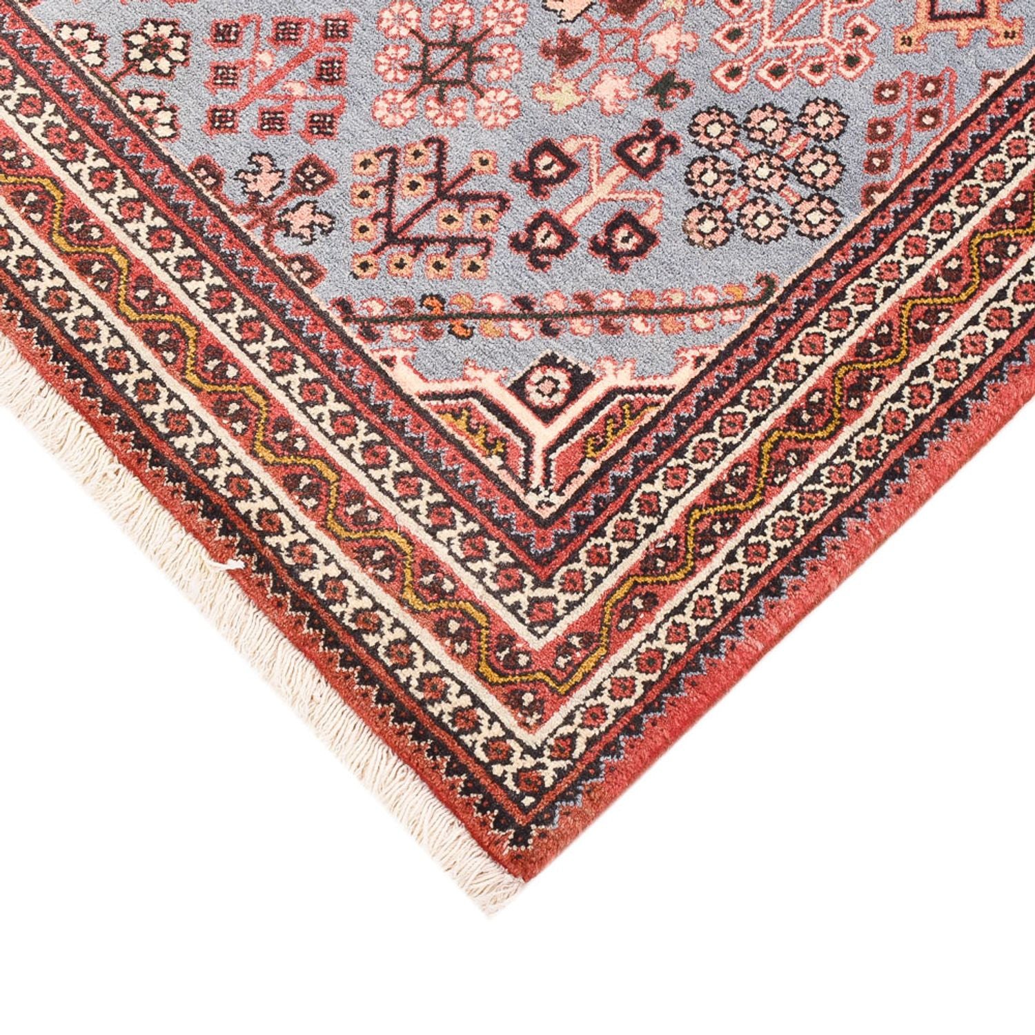 Alfombra persa - Nómada - 172 x 105 cm - rosa