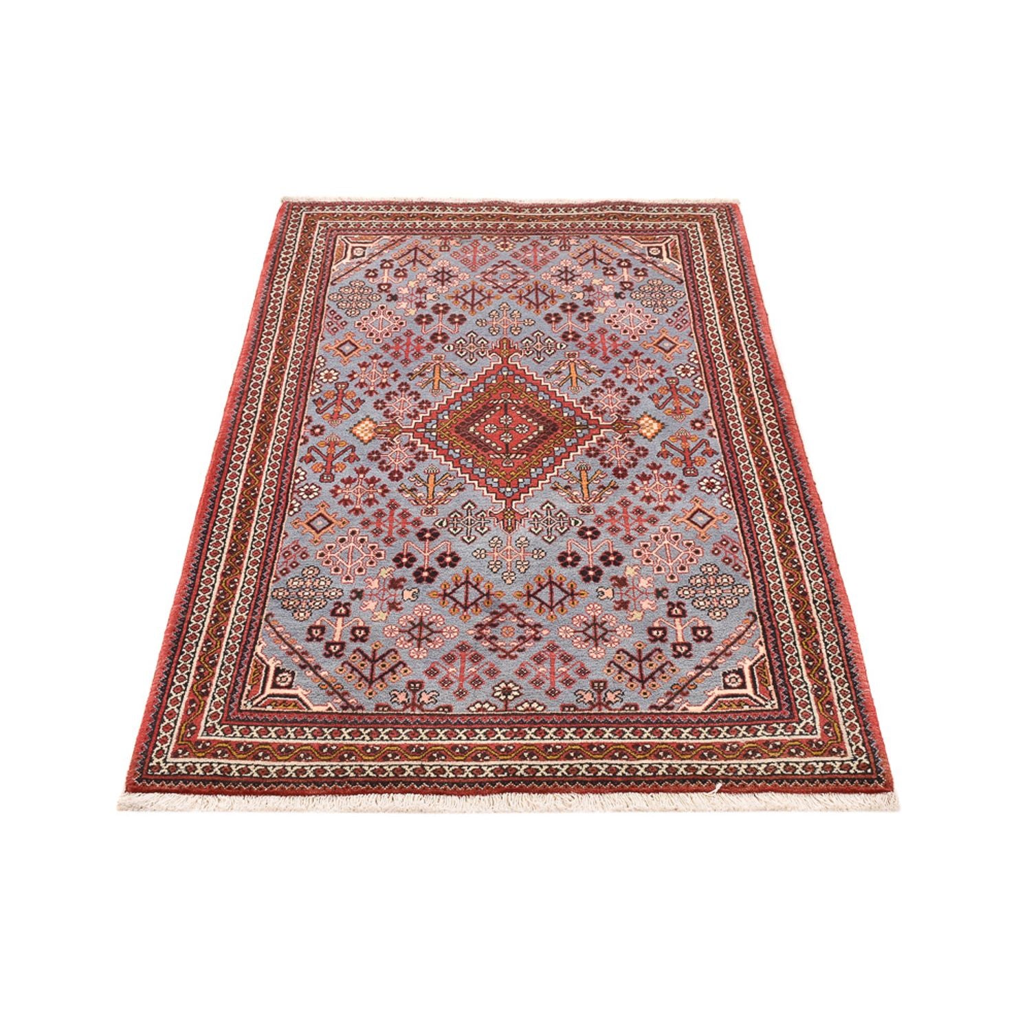 Alfombra persa - Nómada - 172 x 105 cm - rosa