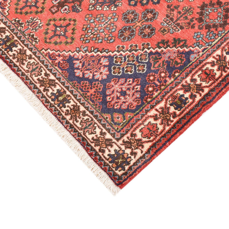 Alfombra persa - Nómada - 160 x 113 cm - rojo claro
