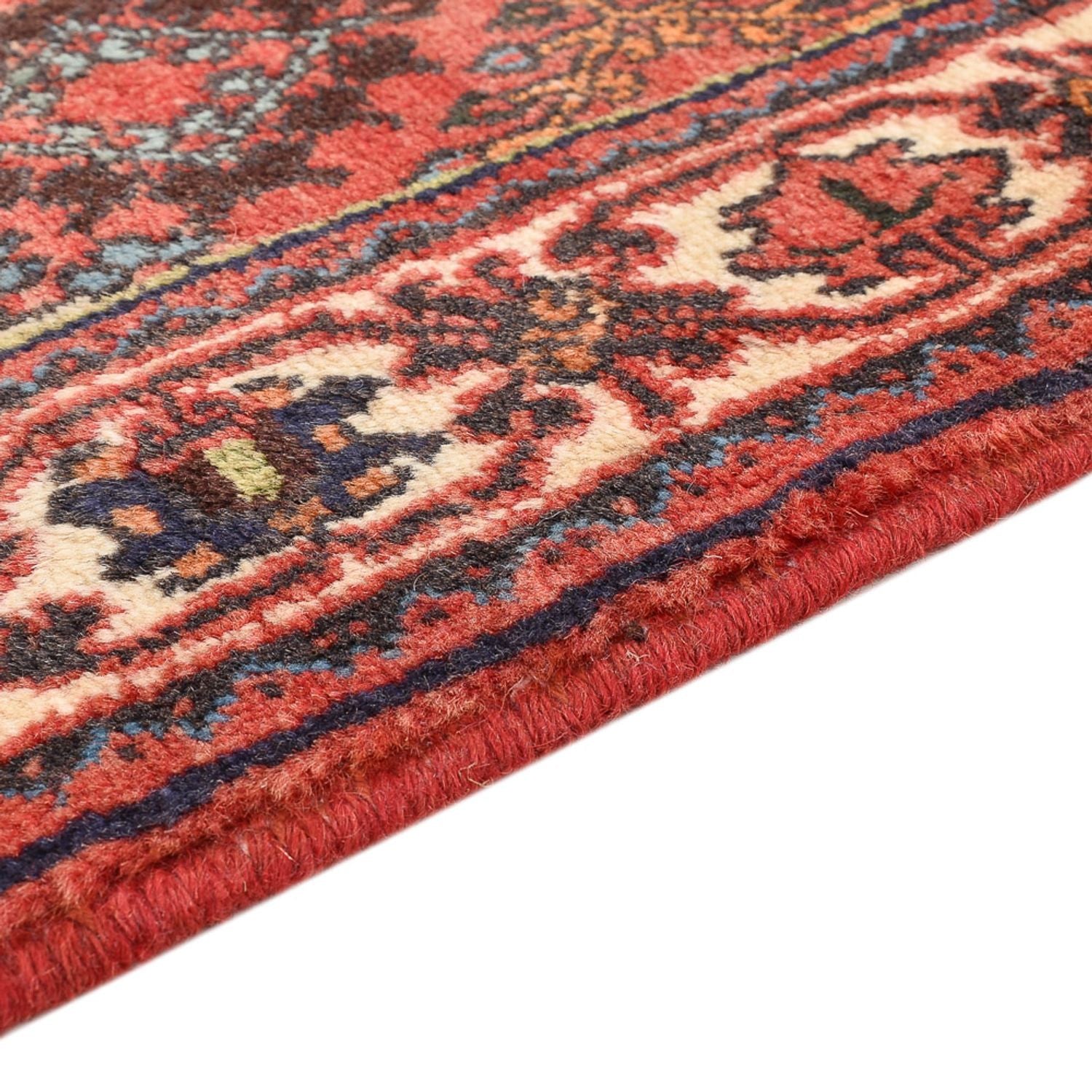 Alfombra persa - Nómada - 160 x 113 cm - rojo claro
