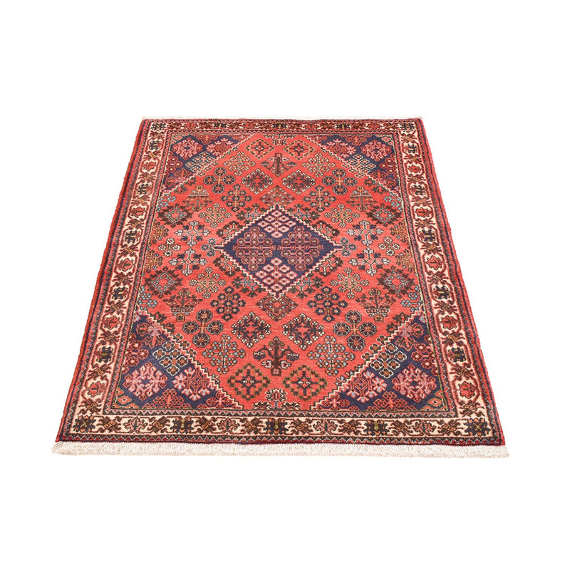 Alfombra persa - Nómada - 160 x 113 cm - rojo claro