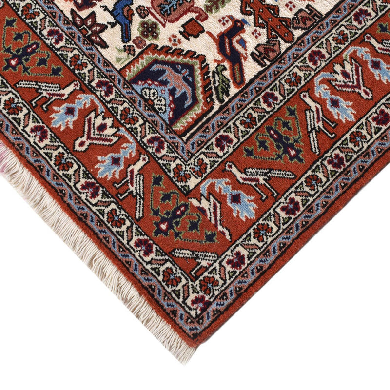 Alfombra persa - Nómada - 200 x 140 cm - multicolor