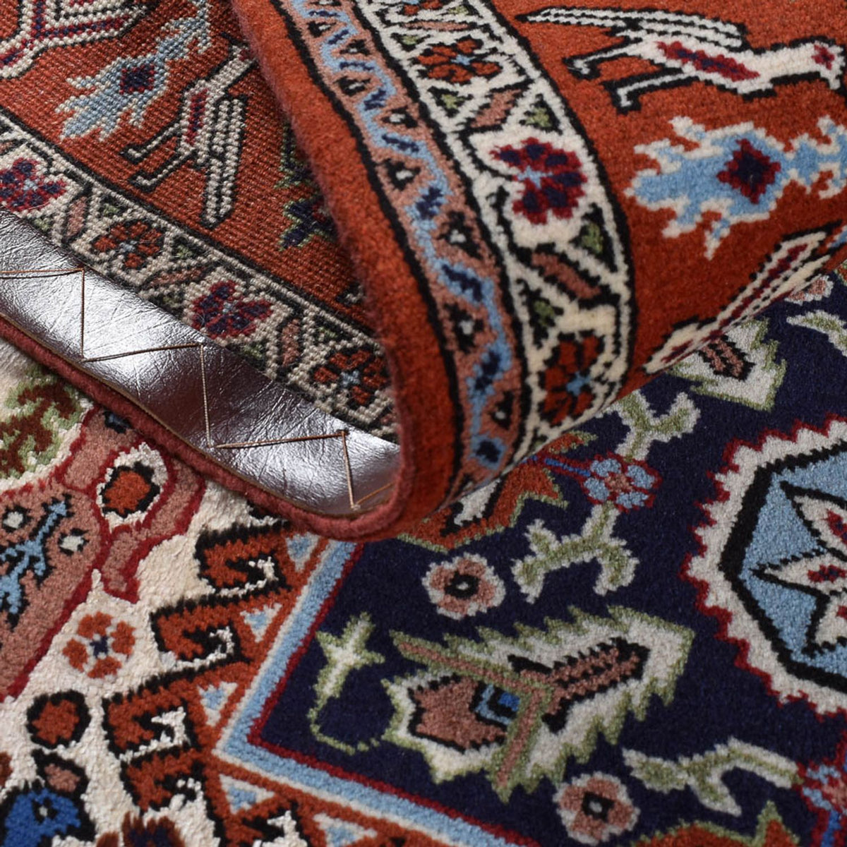 Alfombra persa - Nómada - 200 x 140 cm - multicolor