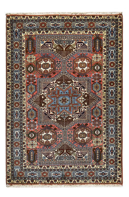 Alfombra persa - Nómada - 198 x 135 cm - multicolor