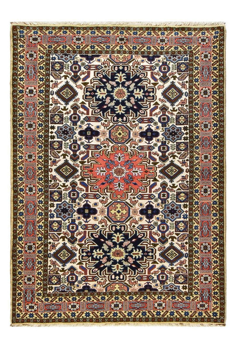 Alfombra persa - Nómada - 200 x 142 cm - multicolor