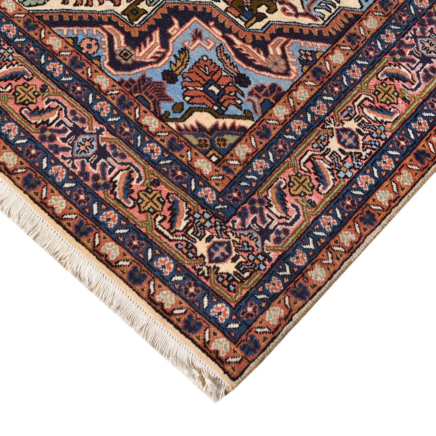 Alfombra persa - Nómada - 205 x 140 cm - multicolor