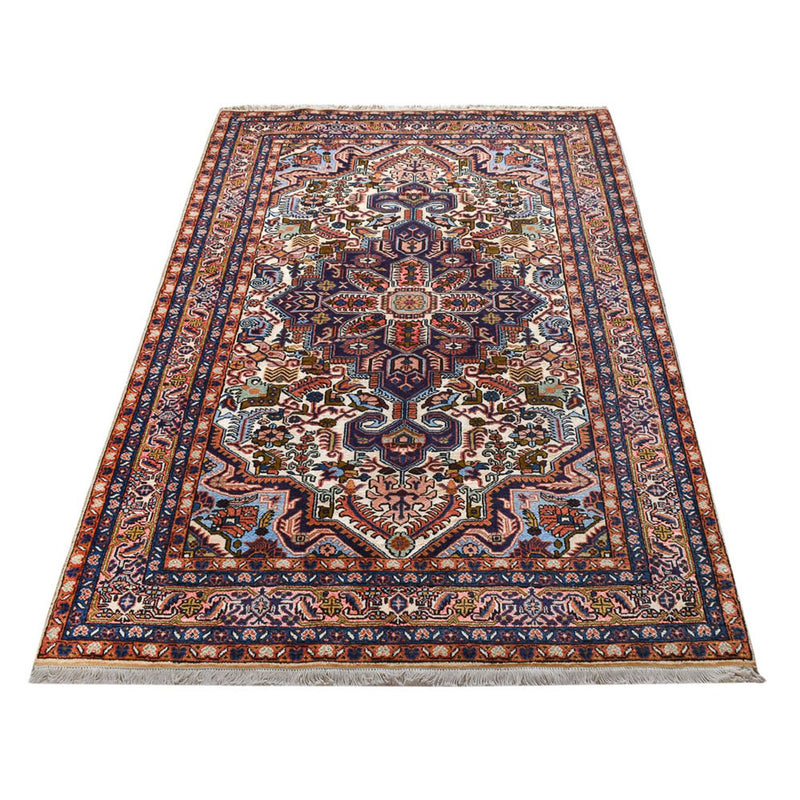 Alfombra persa - Nómada - 205 x 140 cm - multicolor