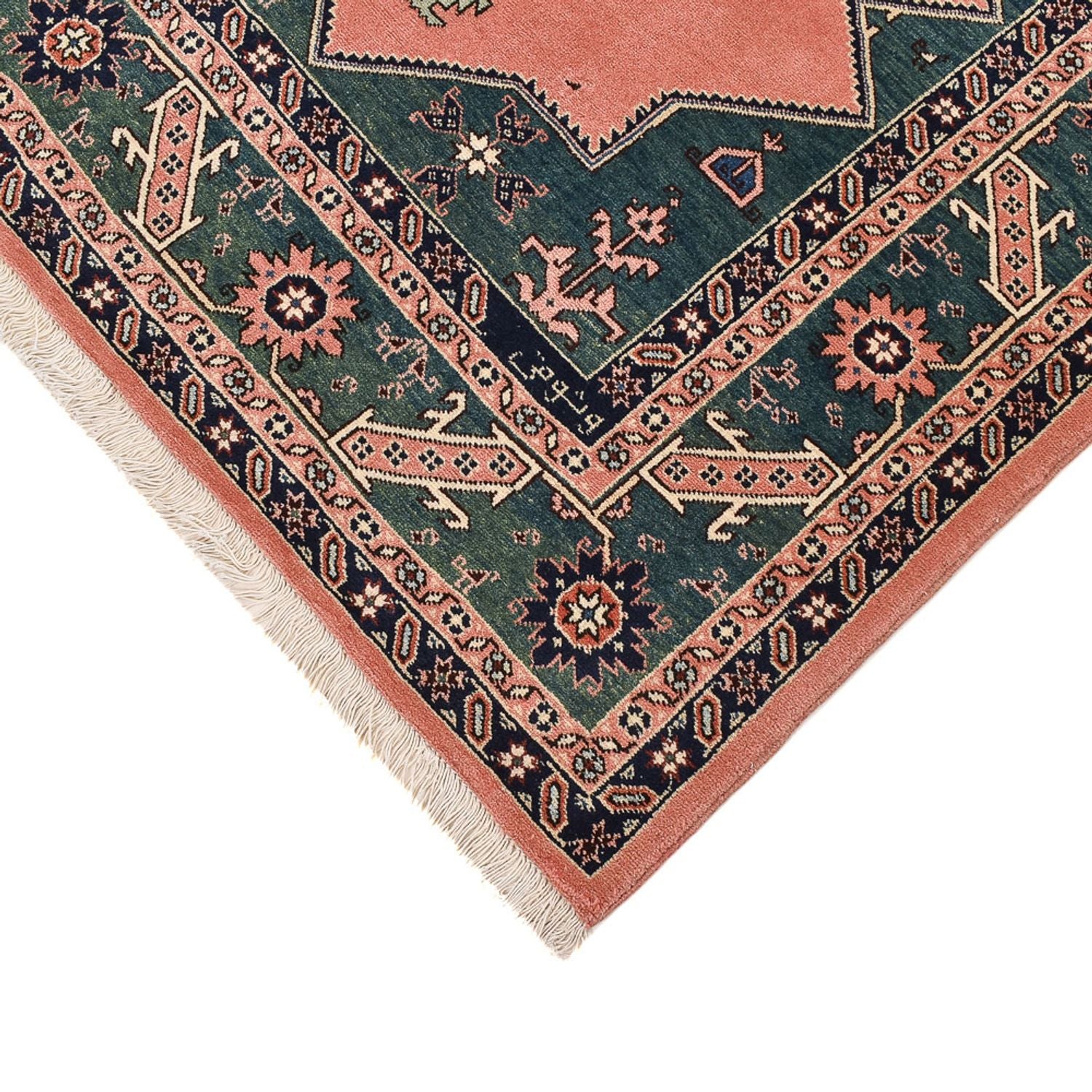 Alfombra persa - Nómada - 248 x 174 cm - rojo claro