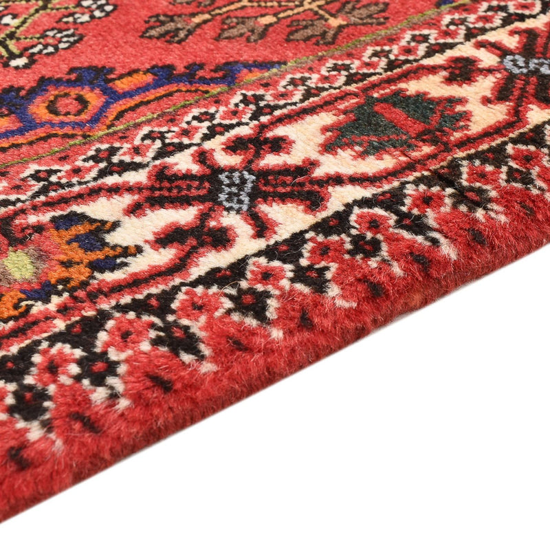 Alfombra persa - Nómada - 160 x 110 cm - rojo claro