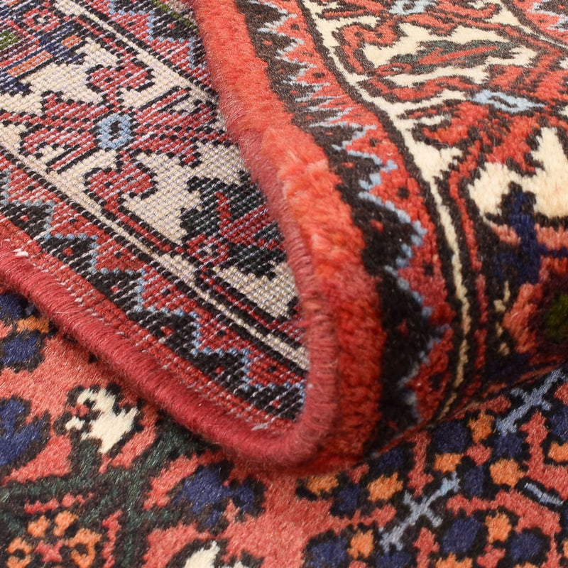 Alfombra persa - Nómada - 164 x 112 cm - rojo claro