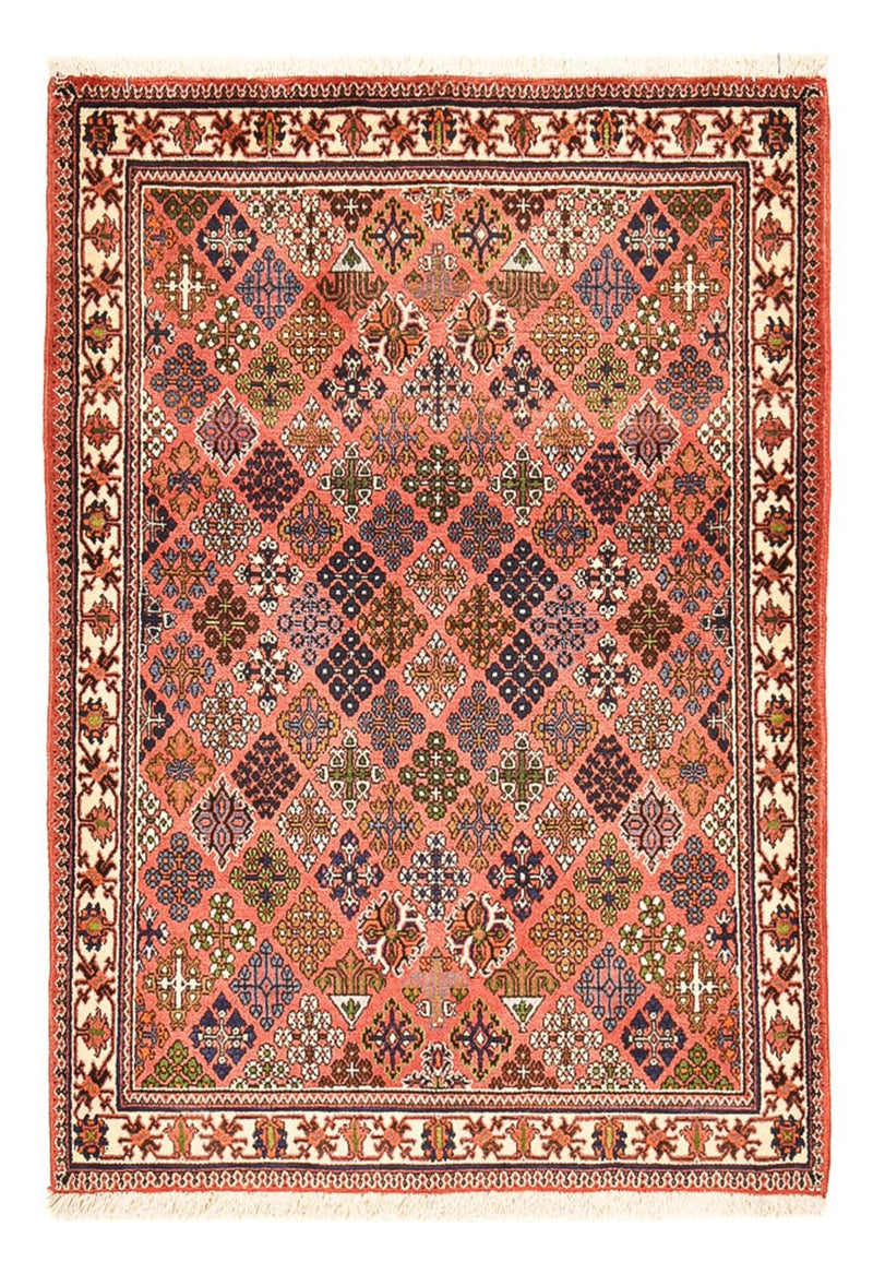 Alfombra persa - Nómada - 158 x 110 cm - rojo claro