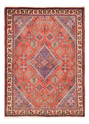 Alfombra persa - Nómada - 160 x 111 cm - rojo claro