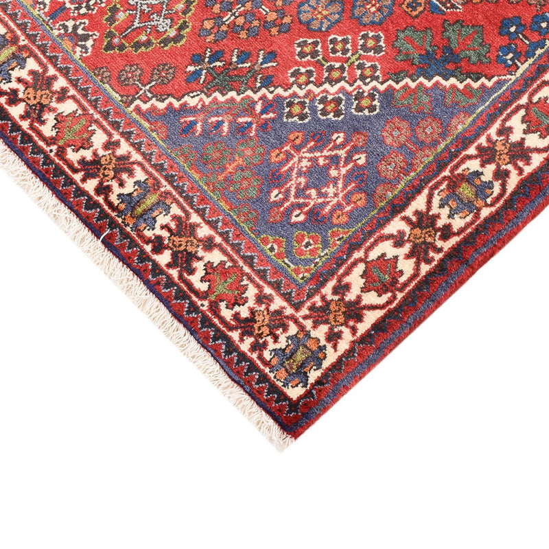 Alfombra persa - Nómada - 160 x 111 cm - rojo claro