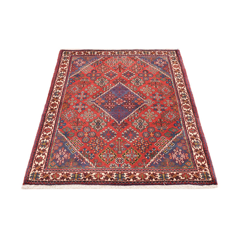 Alfombra persa - Nómada - 160 x 111 cm - rojo claro