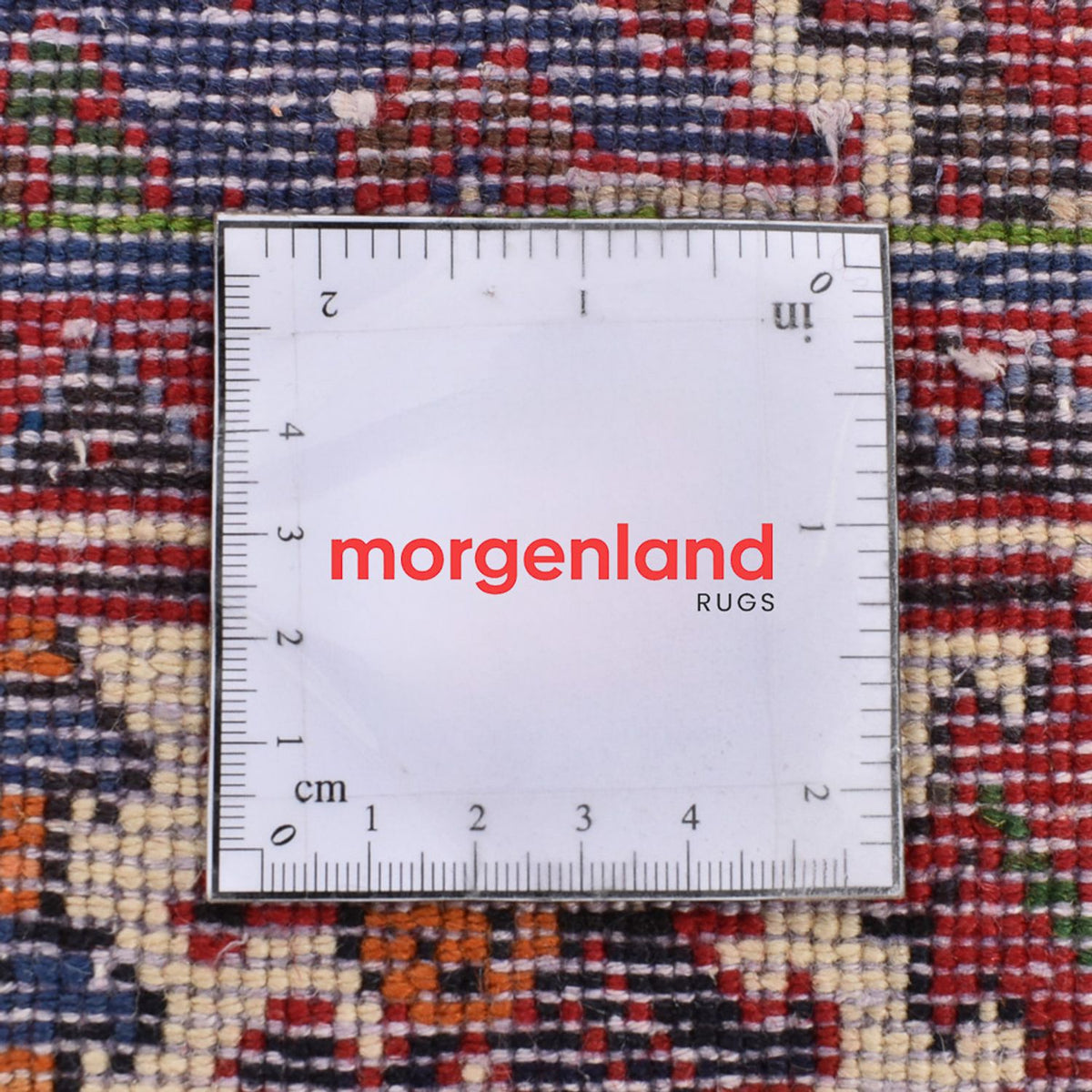 Alfombra persa - Nómada - 160 x 111 cm - rojo claro