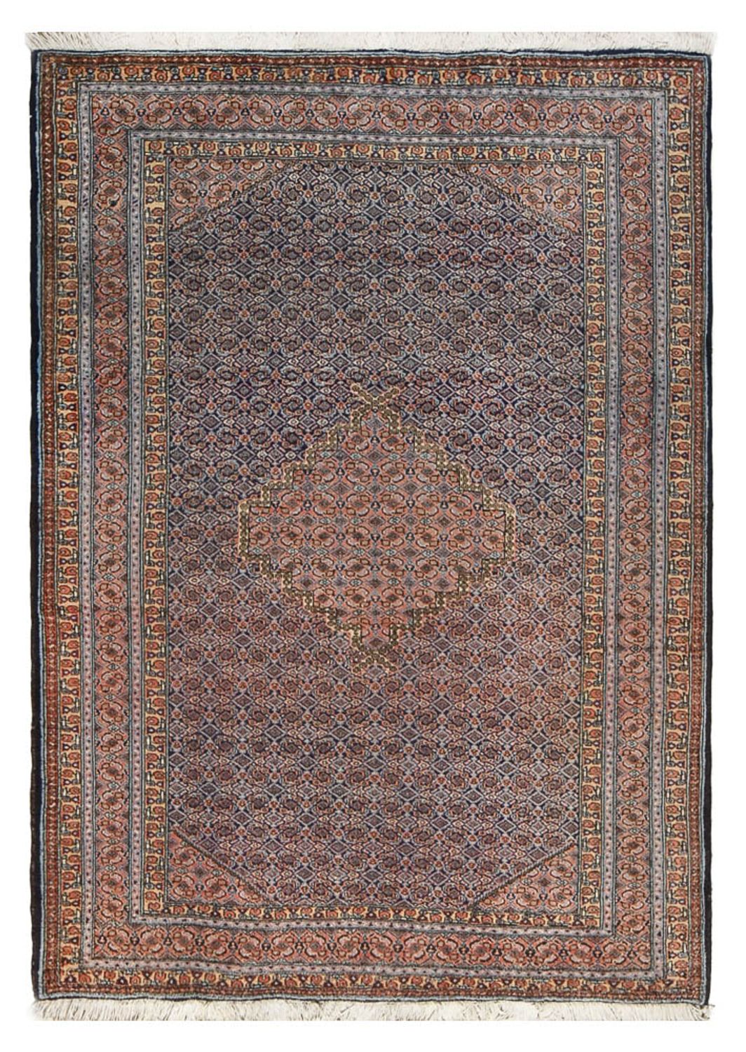 Alfombra persa - Nómada - 205 x 145 cm - óxido