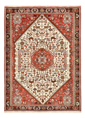 Alfombra Gabbeh - Persa Kashkuli - 200 x 150 cm - crema