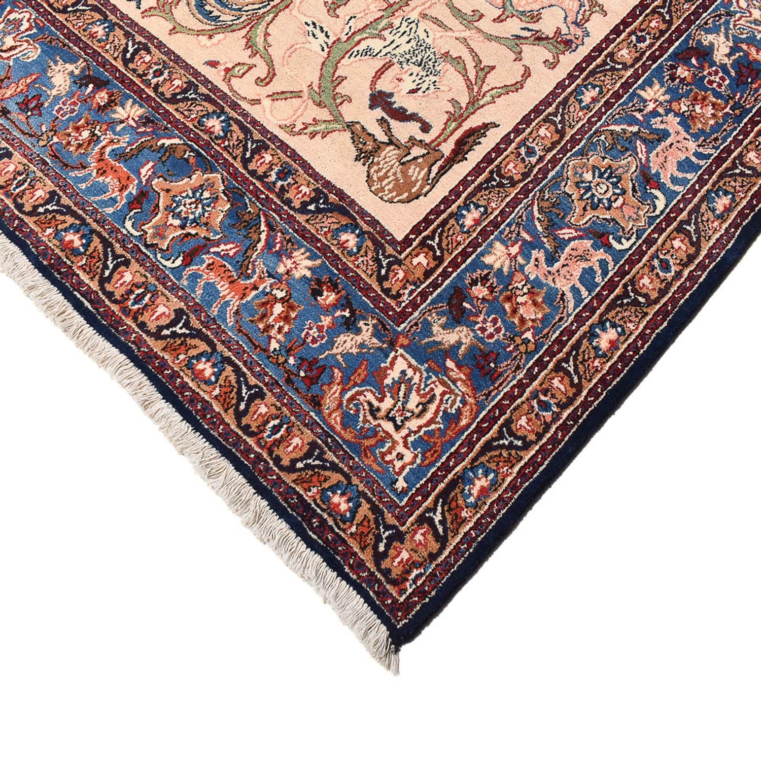 Alfombra persa - Clásica - 310 x 212 cm - azul oscuro