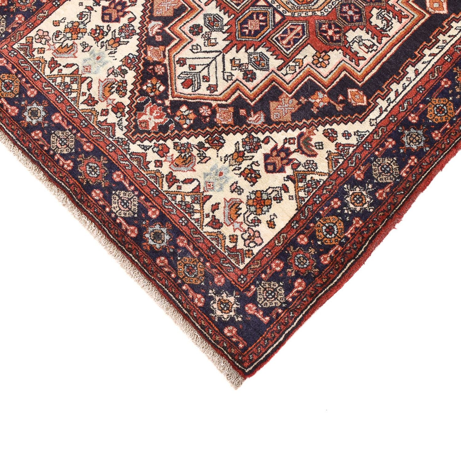 Alfombra persa - Nómada - 124 x 82 cm - terracota