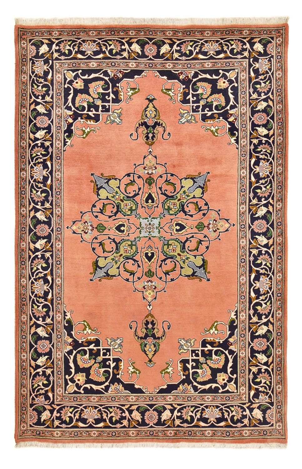 Alfombra persa - Nómada - 305 x 204 cm - verde oliva