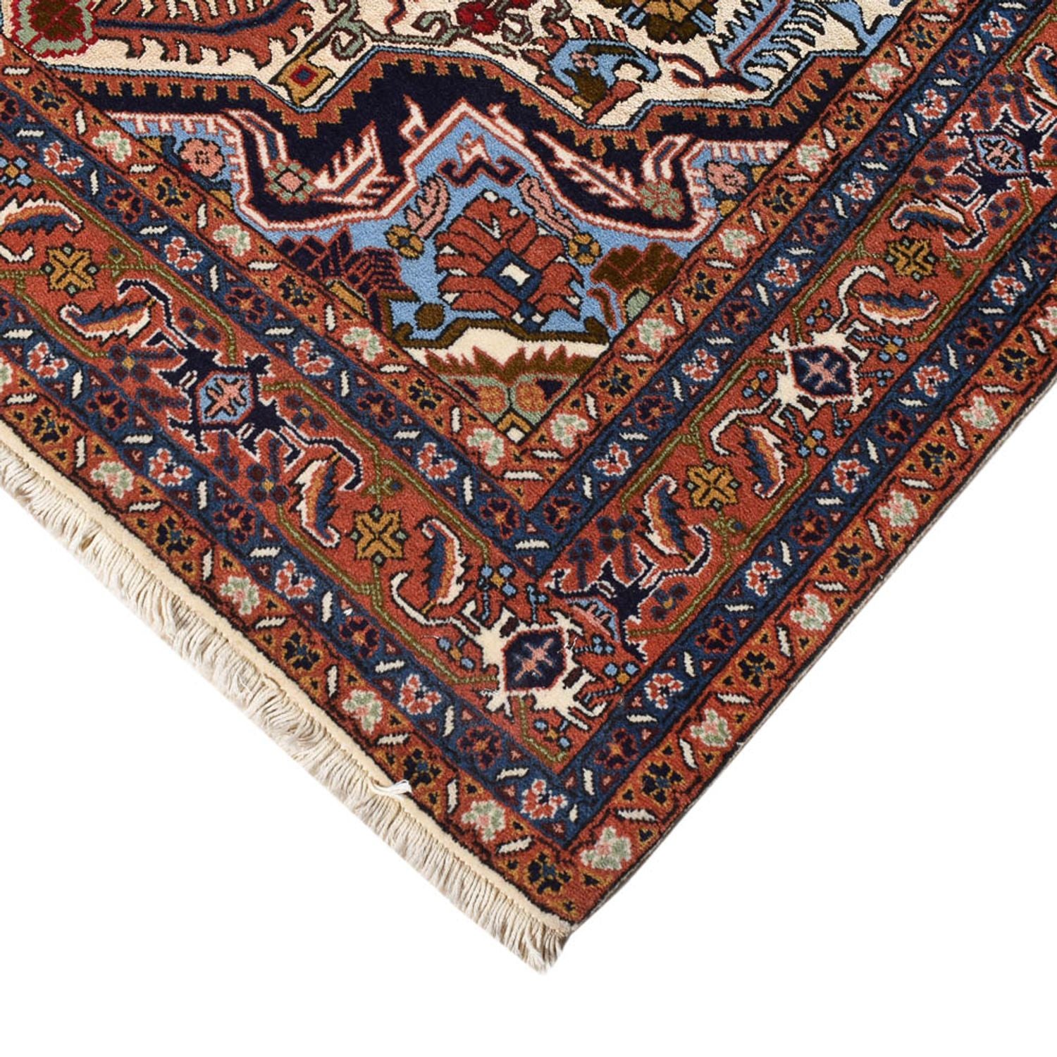 Alfombra persa - Nómada - 210 x 148 cm - multicolor