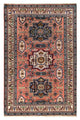 Alfombra persa - Nómada - 203 x 140 cm - salmón