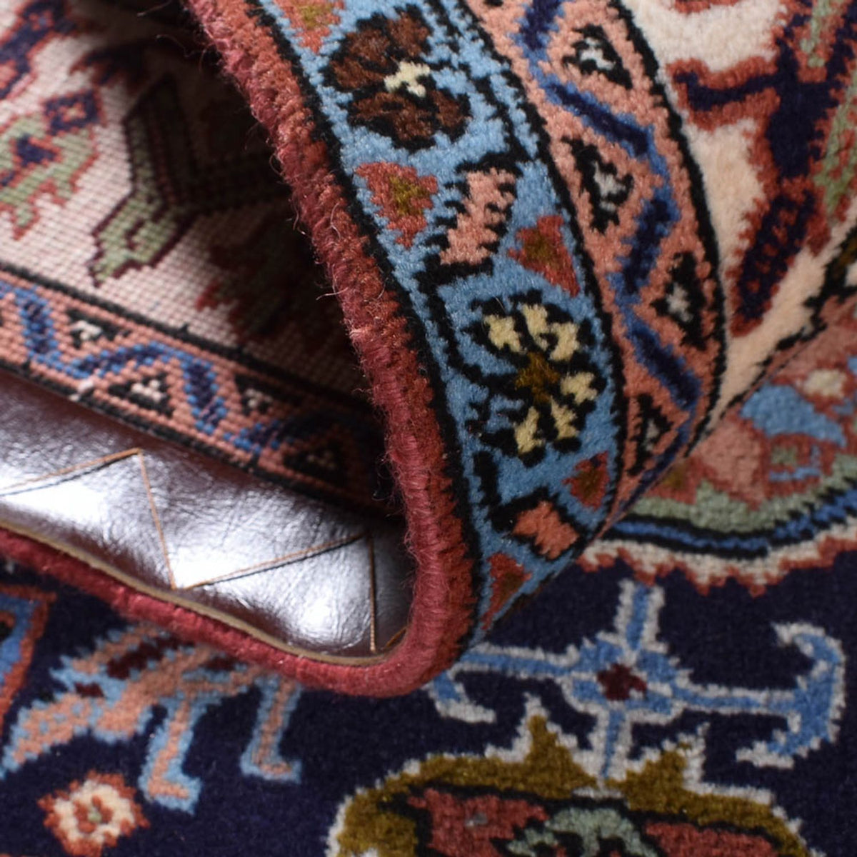 Alfombra persa - Nómada - 203 x 140 cm - salmón