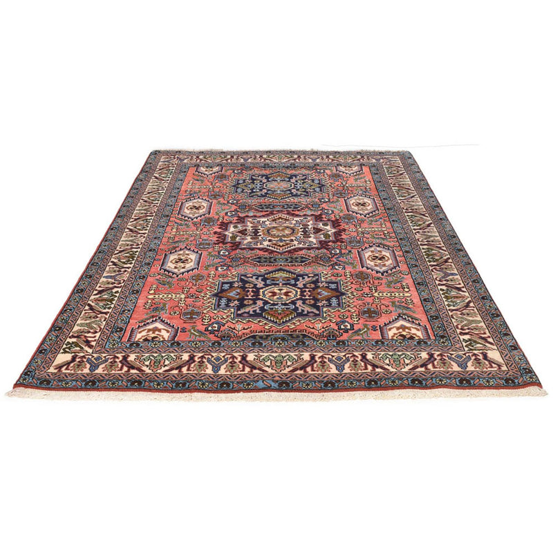 Alfombra persa - Nómada - 203 x 140 cm - salmón