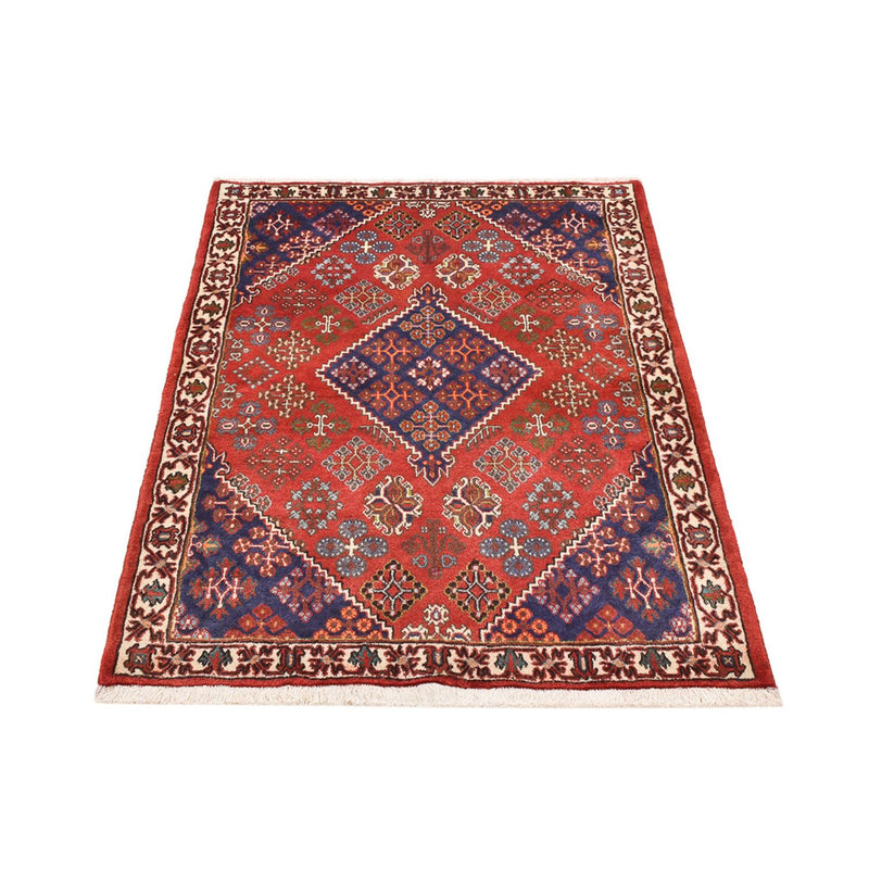 Alfombra persa - Nómada - 156 x 110 cm - rojo claro