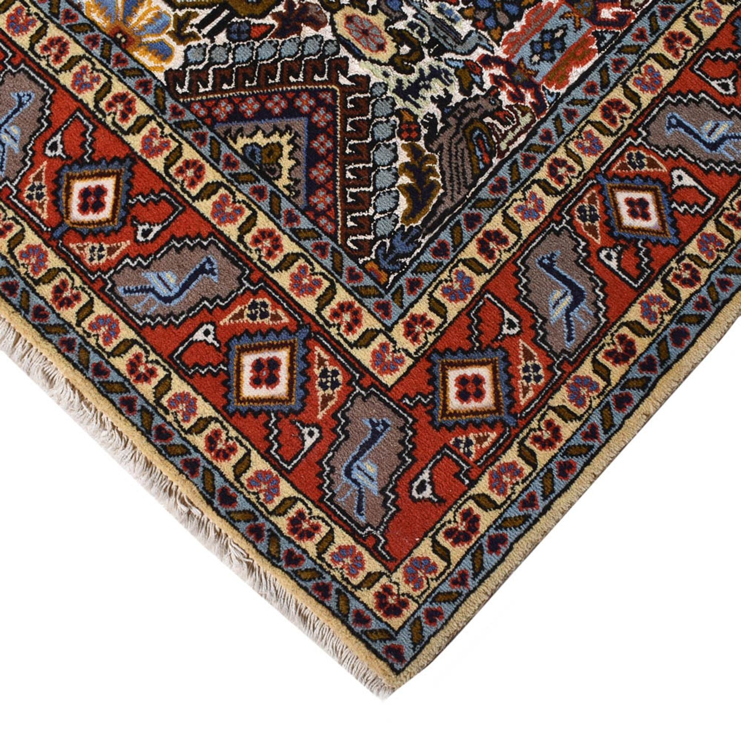 Alfombra persa - Nómada - 200 x 135 cm - multicolor