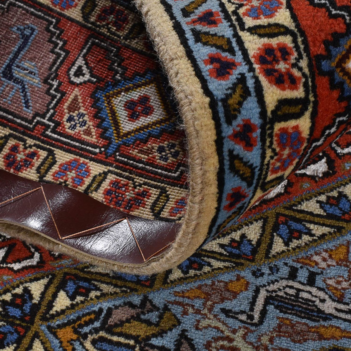 Alfombra persa - Nómada - 200 x 135 cm - multicolor