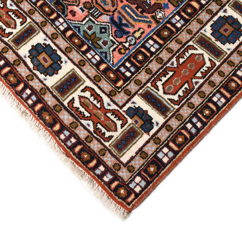 Alfombra persa - Nómada - 206 x 143 cm - multicolor
