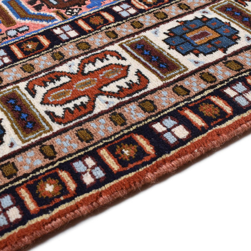 Alfombra persa - Nómada - 206 x 143 cm - multicolor