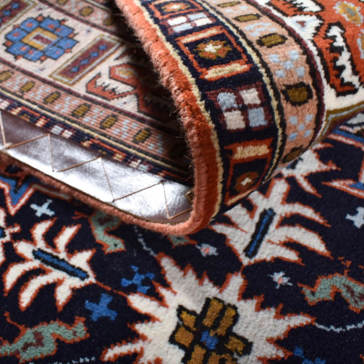 Alfombra persa - Nómada - 206 x 143 cm - multicolor