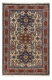 Alfombra persa - Nómada - 206 x 142 cm - multicolor