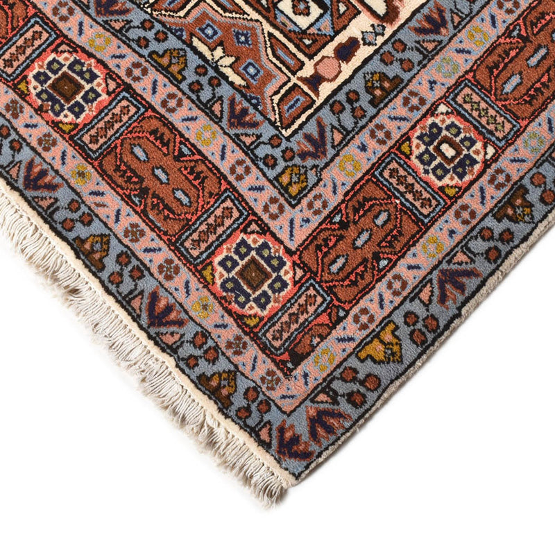 Alfombra persa - Nómada - 206 x 142 cm - multicolor