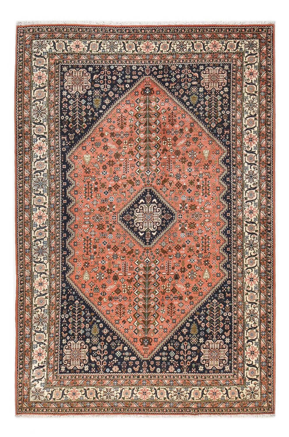 Alfombra persa - Nómada - 300 x 200 cm - rojo claro