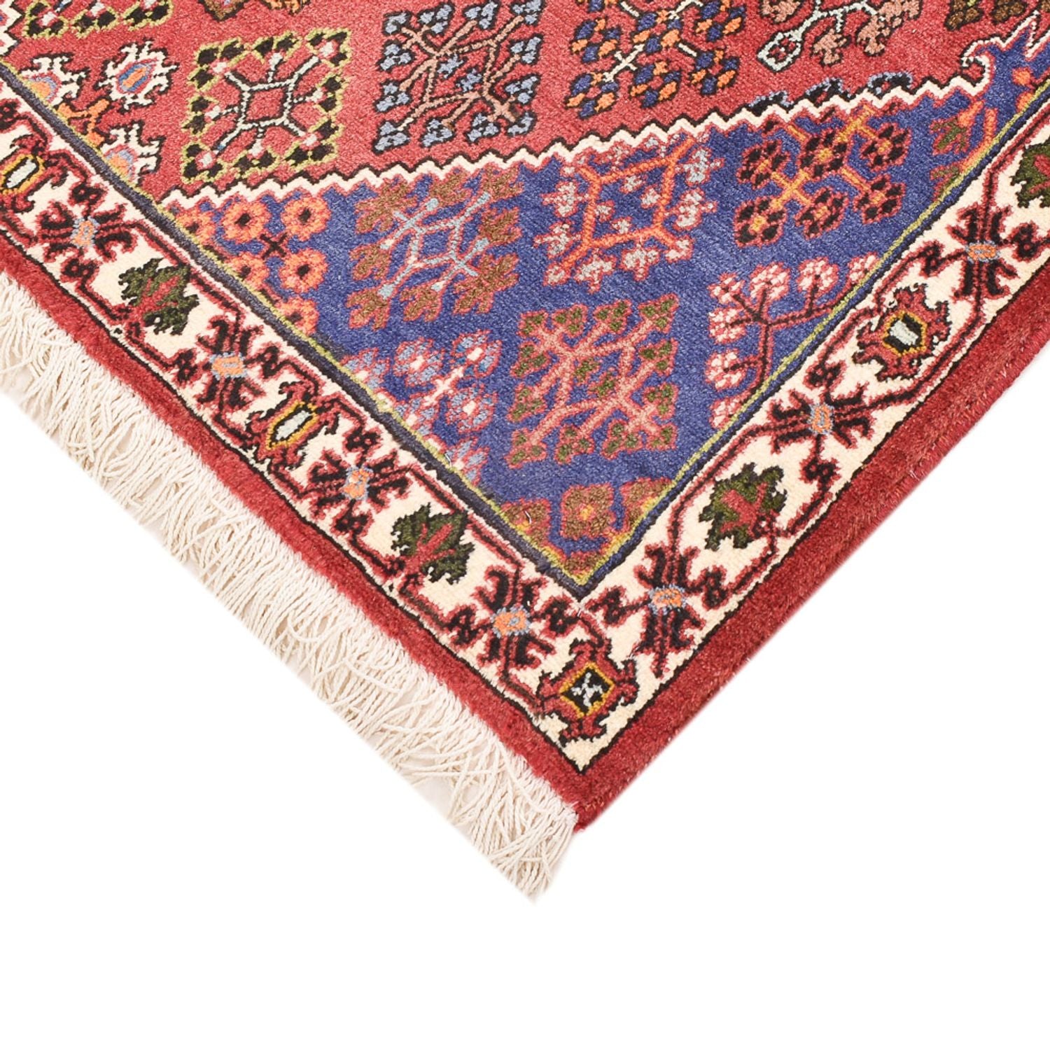 Alfombra persa - Nómada - 162 x 112 cm - multicolor