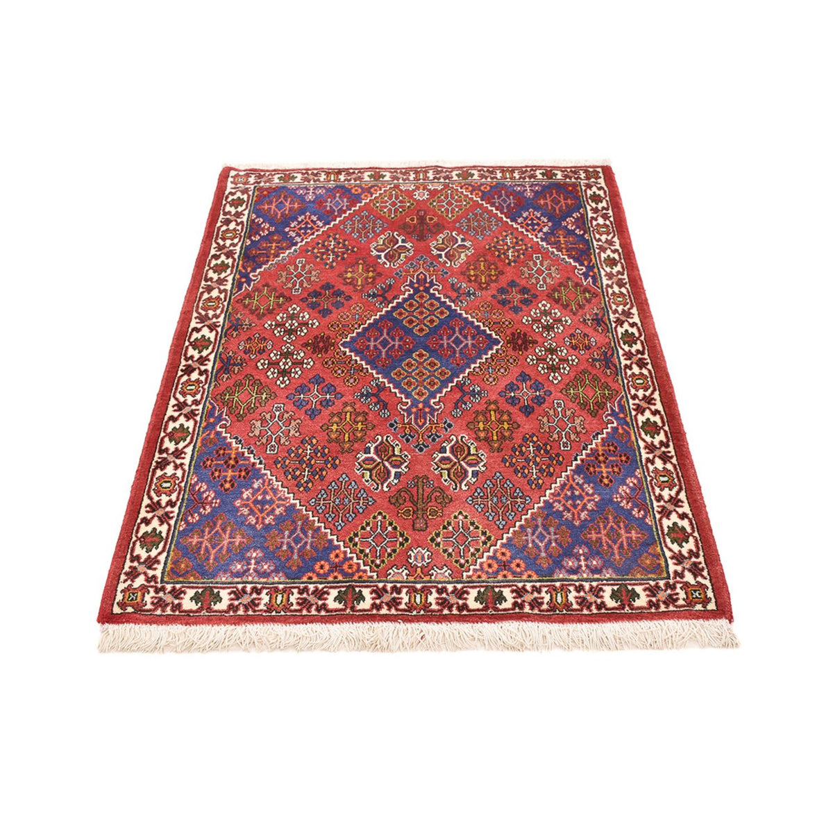 Alfombra persa - Nómada - 162 x 112 cm - multicolor