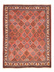 Alfombra persa - Nómada - 150 x 112 cm - rojo claro