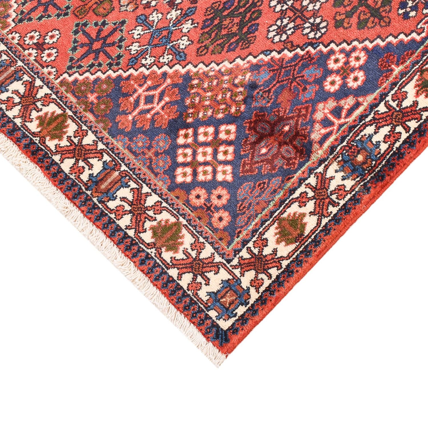 Alfombra persa - Nómada - 160 x 110 cm - multicolor