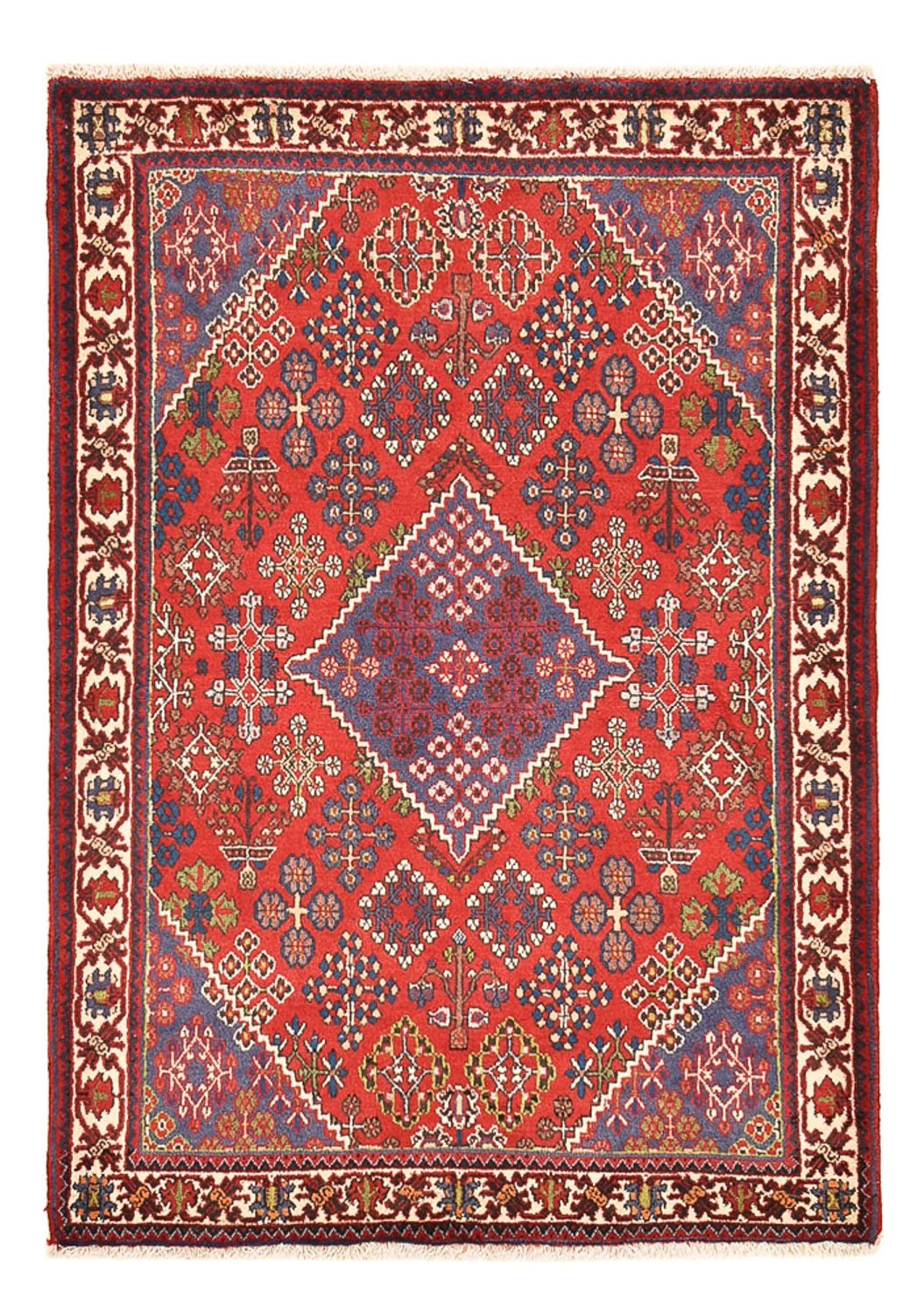 Alfombra persa - Nómada - 160 x 112 cm - multicolor