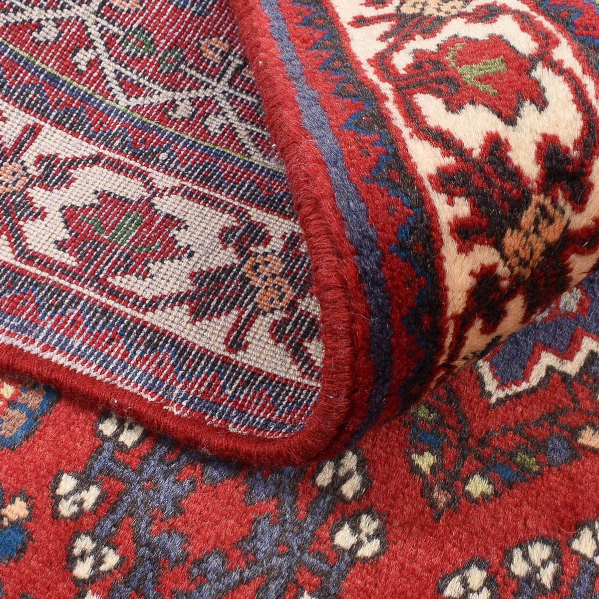 Alfombra persa - Nómada - 160 x 112 cm - multicolor