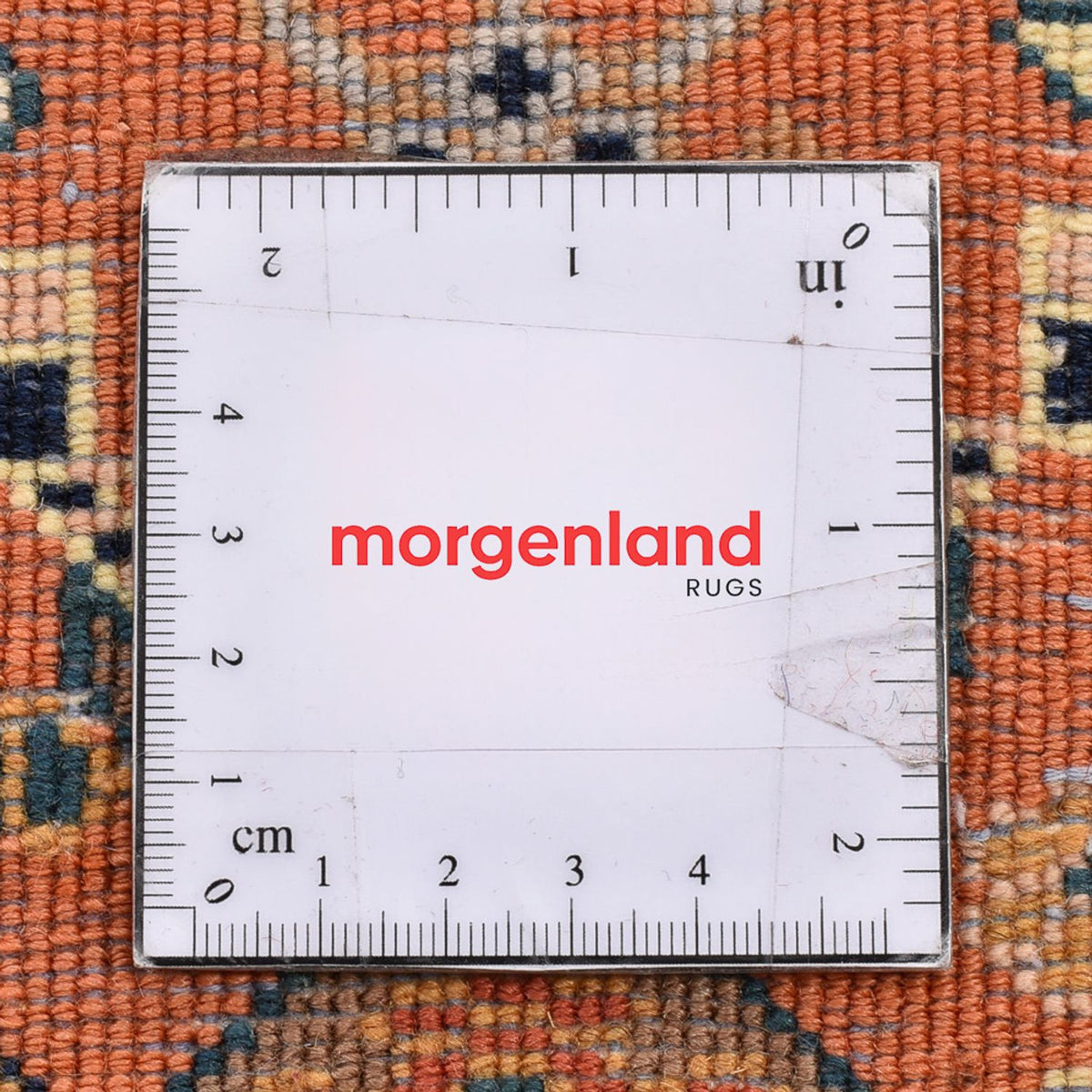 Alfombra persa - Nómada - 124 x 64 cm - naranja