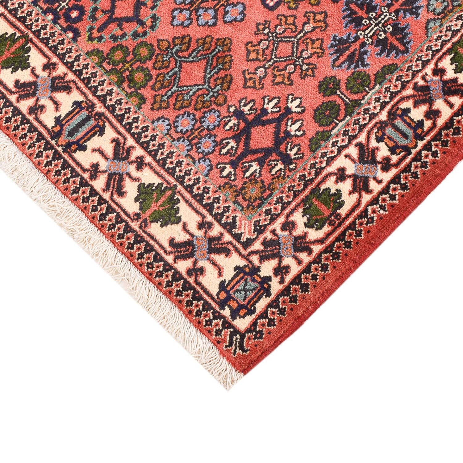 Alfombra persa - Nómada - 165 x 116 cm - rojo claro